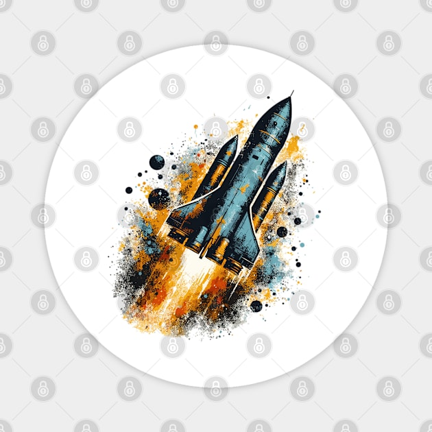 Rocket Magnet by Vehicles-Art